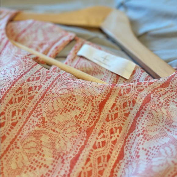 Thakoon Addition Silk Mini Dress with long Sleeves and Cut Out Back Size 12 - Picture 2 of 8